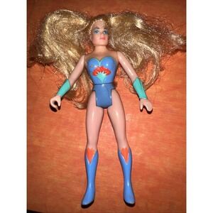 Vintage Mattel She-Ra Princess Of Power 1986 Peekablue Doll Only Good Condition